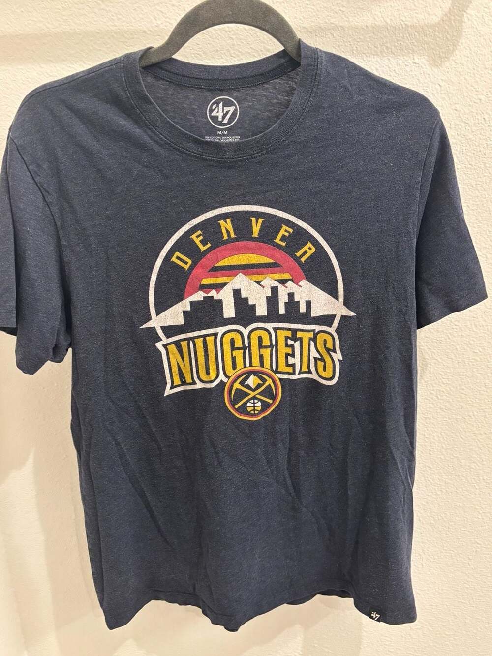 '47 Denver Nuggets T-Shirt Size M